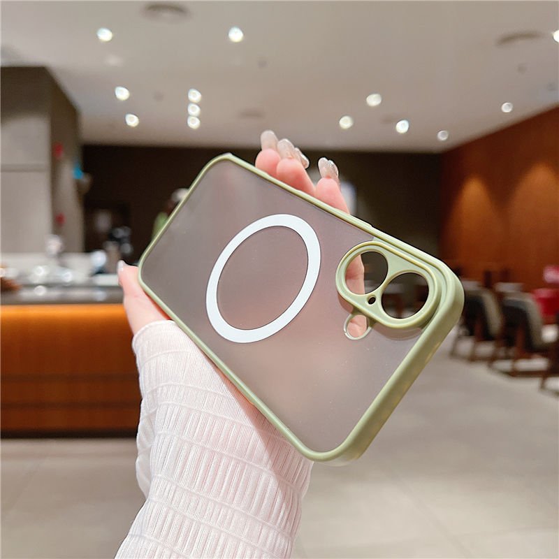 Hot Luxury Shockproof Matte Magnetic Case PC Mobile Phone Case For iPhone 16 15 14 13 12 11 Pro Max XR XS Case