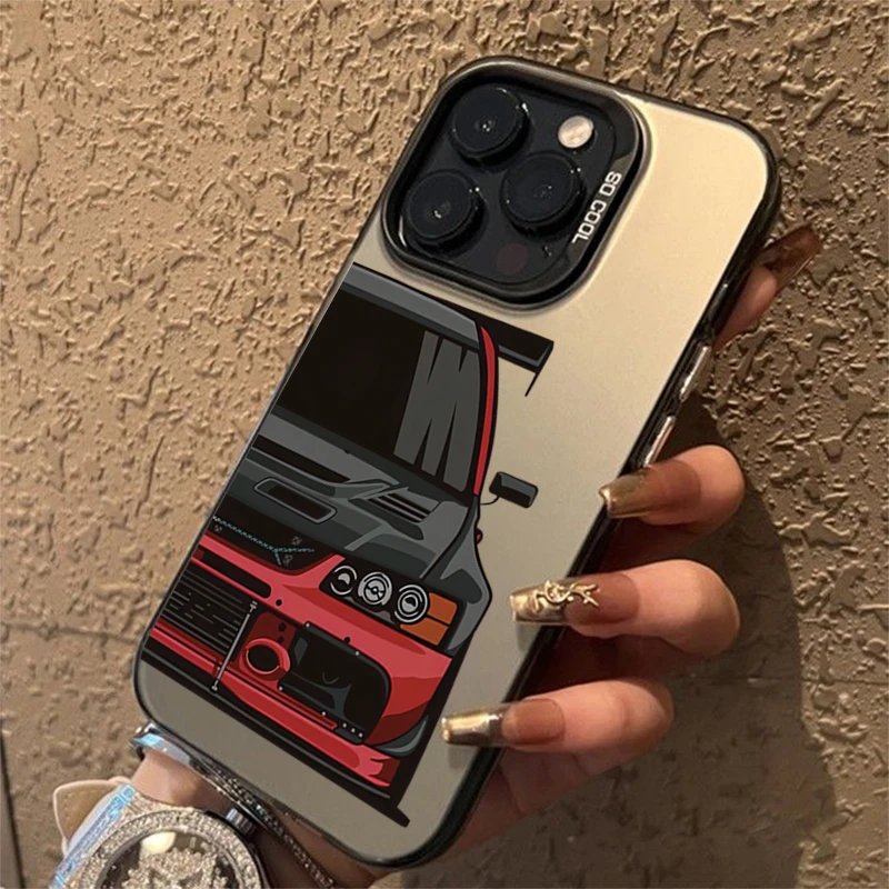 JDM Sports Cars Male Men Case For Samsung Galaxy S24 S23 S22 S21 Ultra Plus S20 FE A15 A35 A55 A23 A52 Shockproof Back Cover