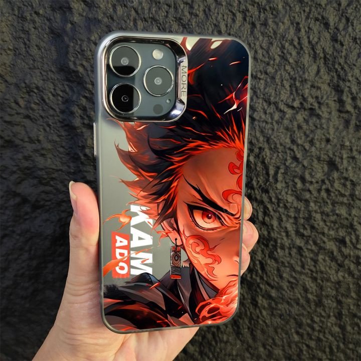 OEM Print TPU PC Cartoon jujutsu kaisen Anime Mobile Phone Case For iPhone 11 12 13 14 15 16 Pro max Protect Back Cover