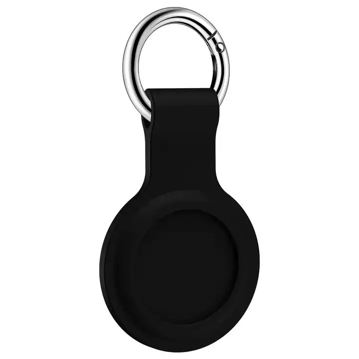 4 Pack High Quality Silicon Air tag Case Key Ring Airtag Keychain Holder Case For Apple Airtag
