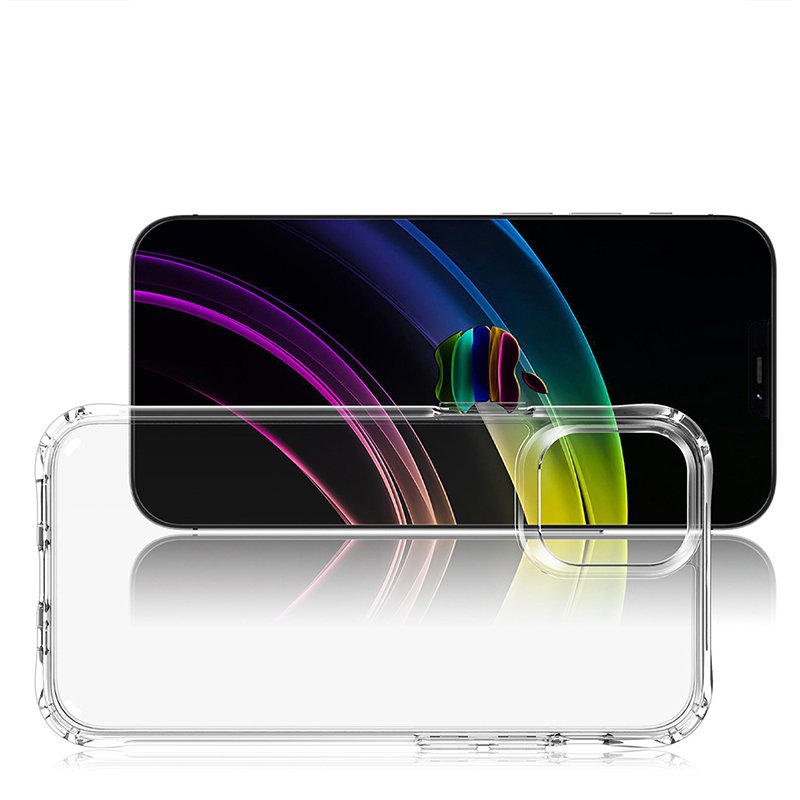 Anti-knock Support Wireless Charging Crystal Clear Shockproof Waterproof Mobile Phone Cases Cover For iPhone 12 13 mini Pro Max