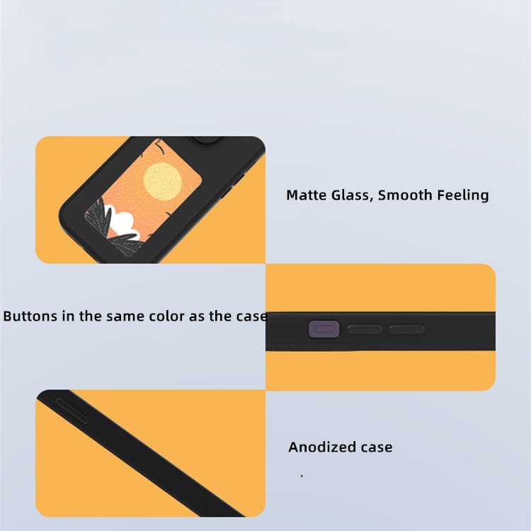 Smart nfc nfc color e-ink mobile phone case for iphone 15 14 nfc phone case display cover for iPhone 15 14 pro max