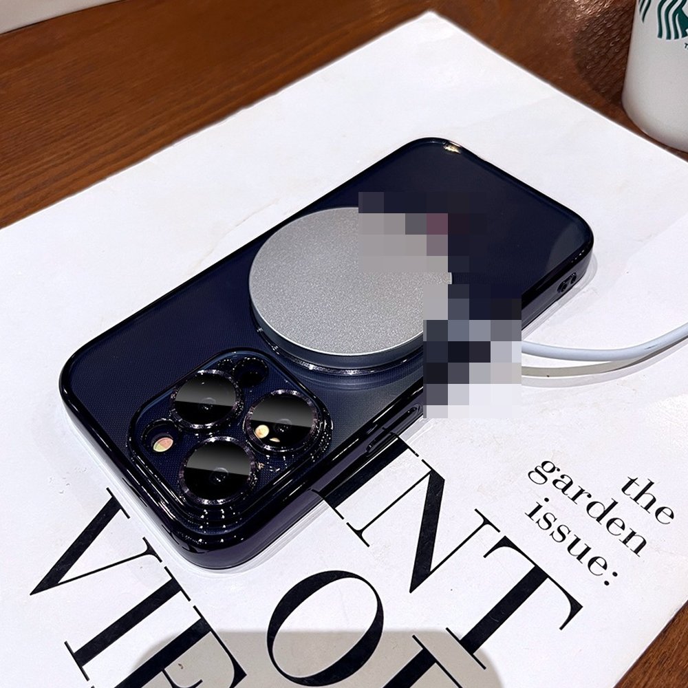 Luxury Plating Clear Soft Tpu Phone Case For iPhone 15 Ultra 15 Pro Max Lens Protector Wireless Charging Cover For iPhone 15