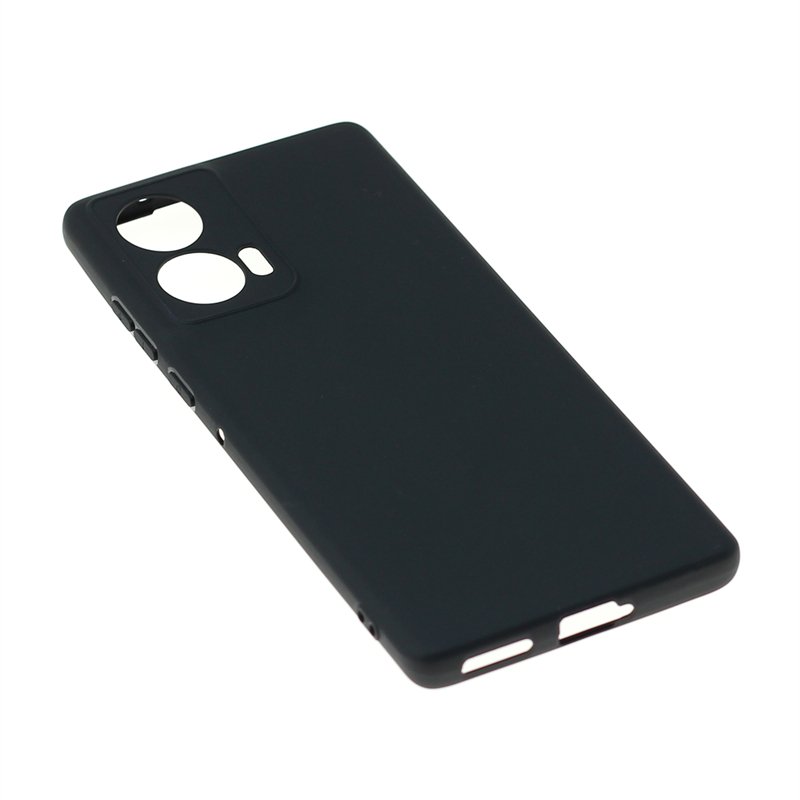Manufacturer Wholesale Matte TPU Cases Soft Frosted Back Cover Silicone Mobile Phone Case For Motorola Edge 50 Fusion 5G Black