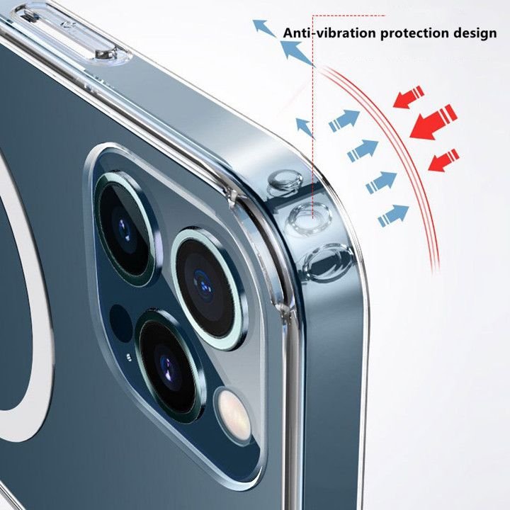 Wholesale TPU Acrylic Magnetic Transparent Phone Case Clear Back Cover For iPhone 16 15 14 pro max 13 12 mini 11 XS XR 7 8