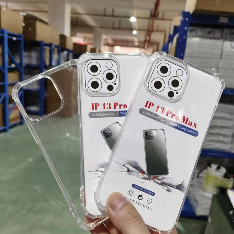 wholesale mobile Phone Case for iphone 15 pro max Transparent shockproof case For Iphone13 13rop max
