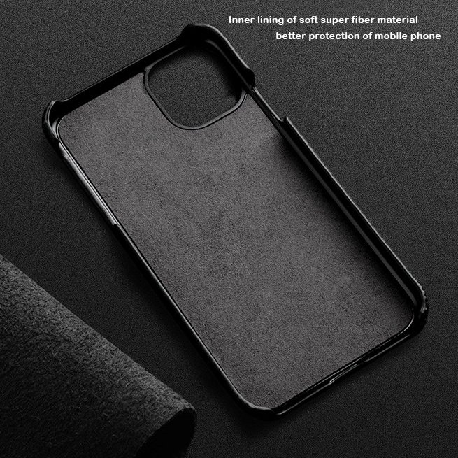 Design Custom Pebble Grain Genuine Leather Real Cell Leather Phone Case For Luxury Funda IPhone 14 Pro Max XR 11 12 13 Cover