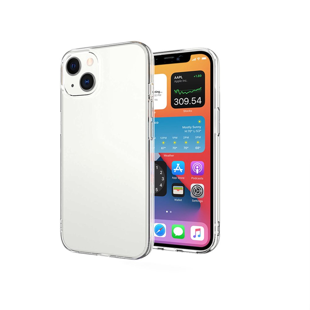 New arrival 2mm transparent clear TPU mobile phone case for iPhone 13 Pro