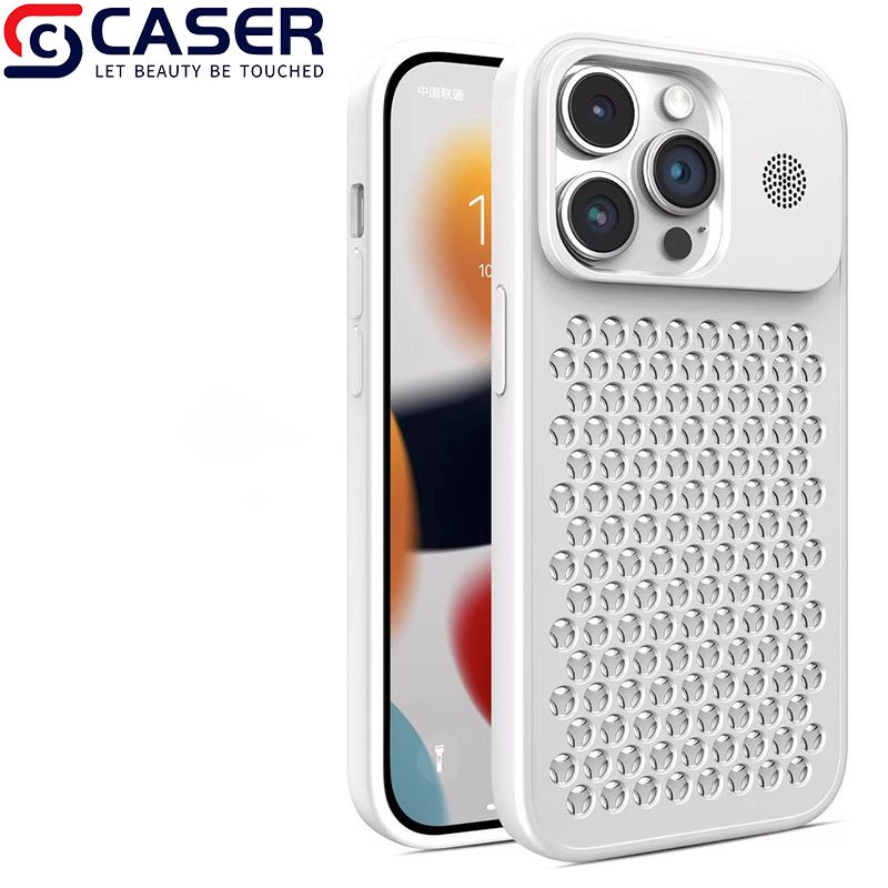 Ice Cooling Breathing Fragrance Aromatherapy Phone Covers Silicone Soft Solid Color Skin Feel Mobile Phone Case For Iphone 15 16