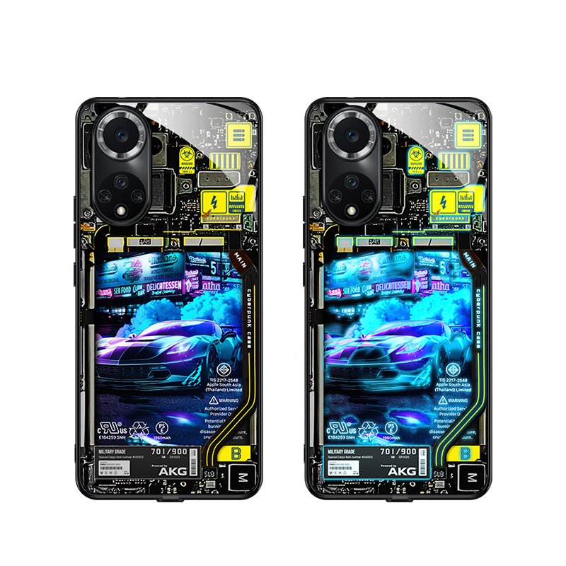 Caller glow mobile phone case for HUAWEI nova 9 8 7 SE pro mate 40 30 p50 p40 voice-activated lighting led phone case
