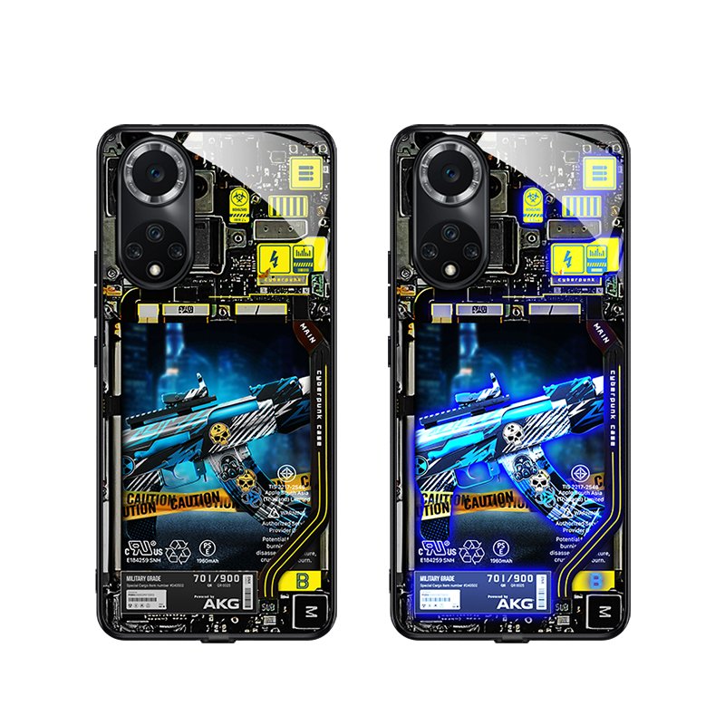 Caller glow mobile phone case for HUAWEI nova 9 8 7 SE pro mate 40 30 p50 p40 voice-activated lighting led phone case