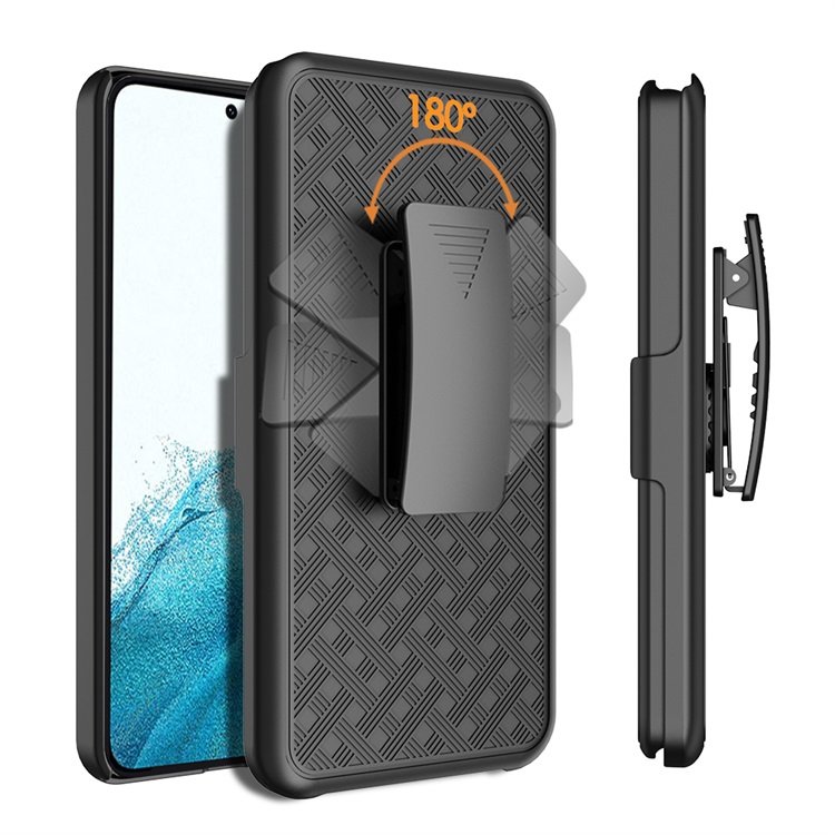 Factory custom PC Holster Belt Clip Combo Kickstand mobile phone case for Samsung Galaxy A54 Business Luxury cover