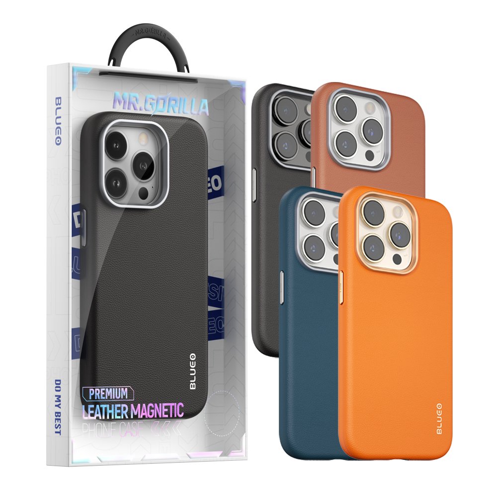BLUEO For Iphone 15 14 13 Pro Max Case Luxury Leather Phone Case For Iphone 11 12 Pro Max X Xr 14 Plus Camera Protection Case