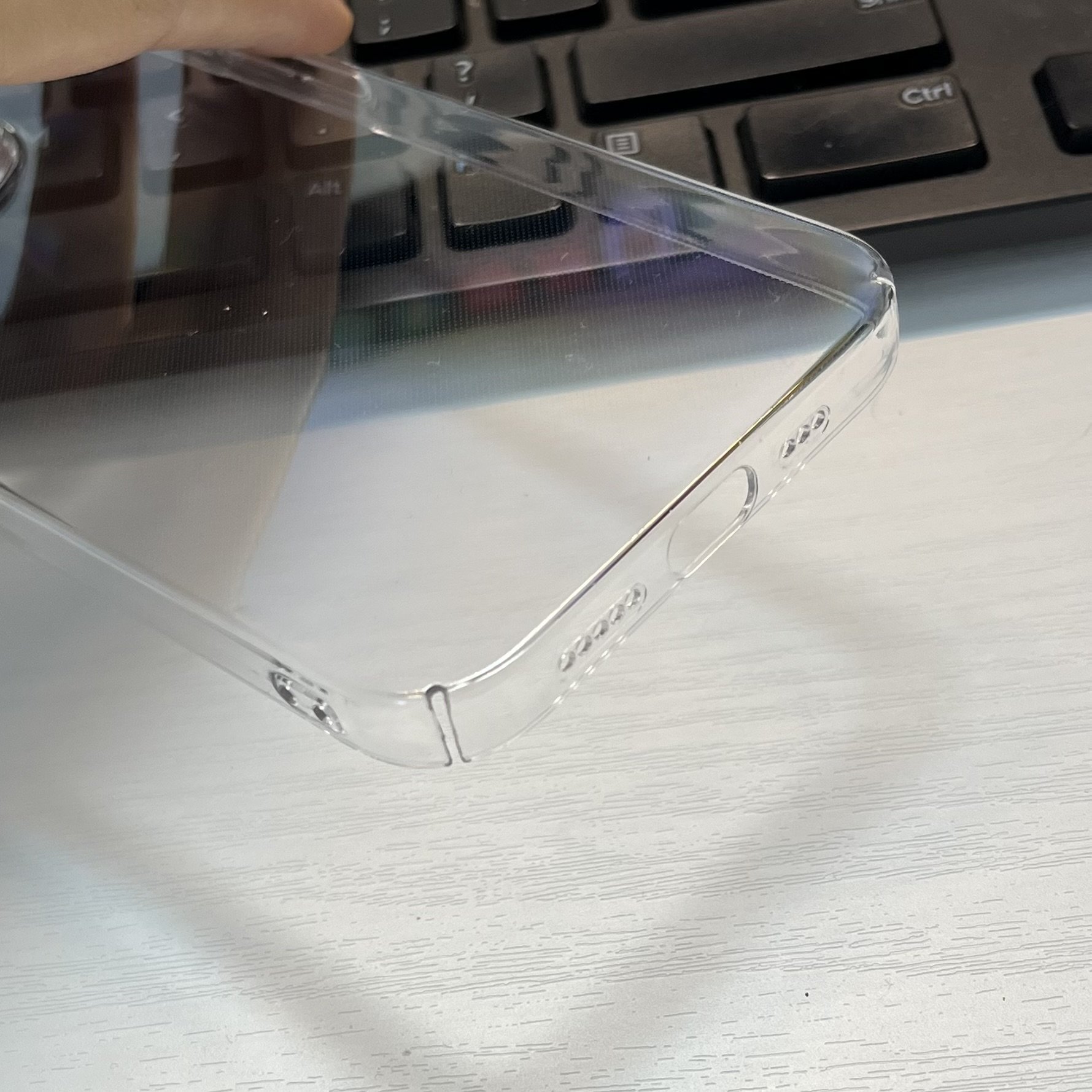 Whole Sale Clear for iPhone Cases 11 Clear Camera Protection Case Hard Plastic Clear for iPhone 16 15 14 13 Pro Max Case in Bulk