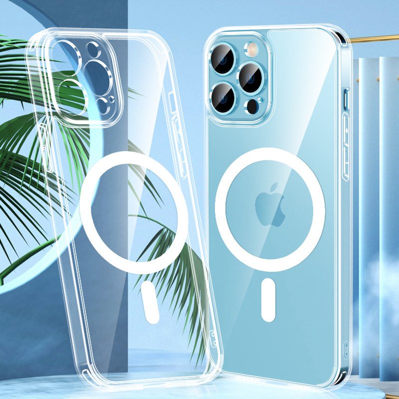 Wholesale Cheap New Design Wireless Charging Magnetic Holder Mobile Phone Case for iPhone 11 12 13 14 15 16 Pro Max Plus
