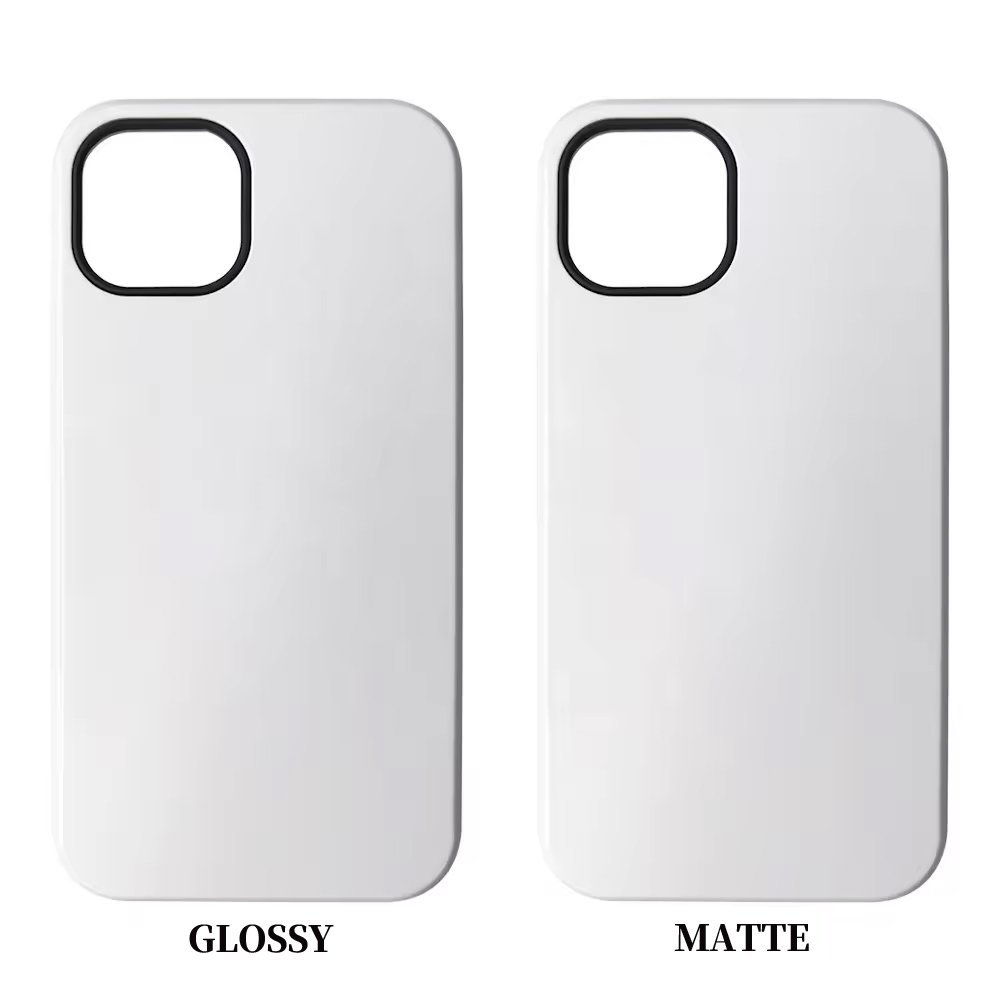 High Quality 2 in 1 Film TPU PC Tough 3D Sublimation Mobile Phone Case Blank For Samsung For iPhone 14 15 16 pro max