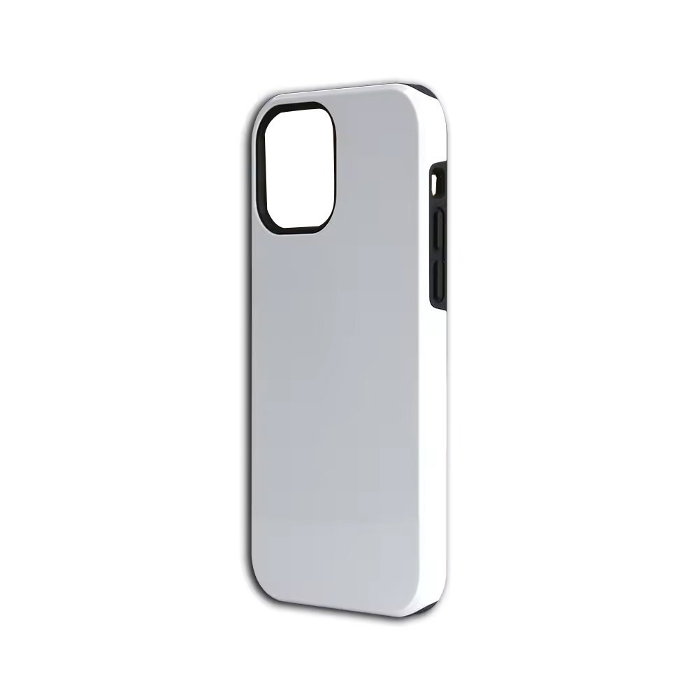High Quality 2 in 1 Film TPU PC Tough 3D Sublimation Mobile Phone Case Blank For Samsung For iPhone 14 15 16 pro max