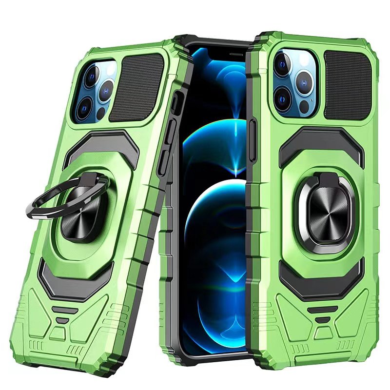 Alliance Armor Series Hot-selling Anti-fall Ring Bracket Mobile Phone Case for IPhone 15 14 13 12 11 Pro Max Plus Cover