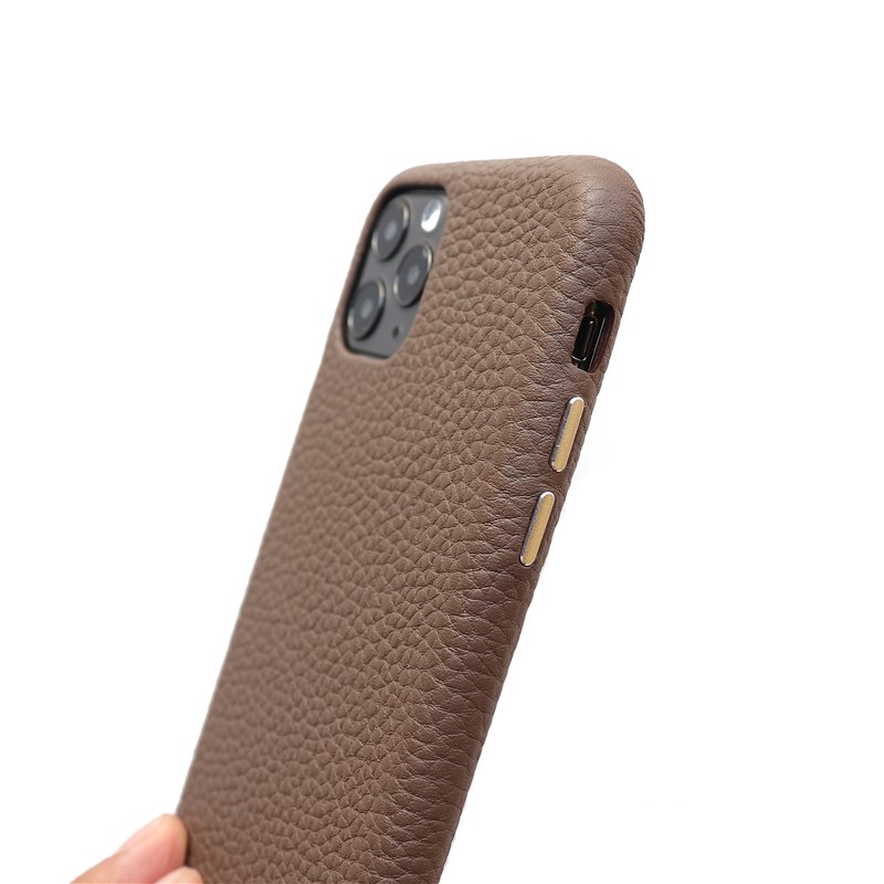 SUNDO Mobile Phone Case Accessories Lichee Grain Genuine Leather Phone Cover For Iphone 12 Pro Max Wholesale Price