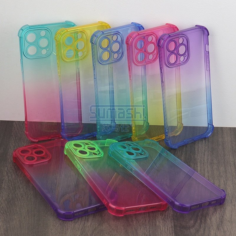 case Phone Cover Mobile Phone Pouch Case Gradient Color Drop Proof Phone Case for iphone 16 15 11 13 14 15