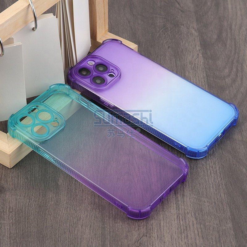 case Phone Cover Mobile Phone Pouch Case Gradient Color Drop Proof Phone Case for iphone 16 15 11 13 14 15