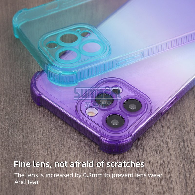 case Phone Cover Mobile Phone Pouch Case Gradient Color Drop Proof Phone Case for iphone 16 15 11 13 14 15