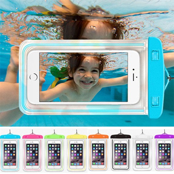 Universal Underwater Waterproof plastic Sealed Pouch cellphone Covers Case for iPhone 6 7 plus 8 X XR XS MAX 11 12 13 14 mini