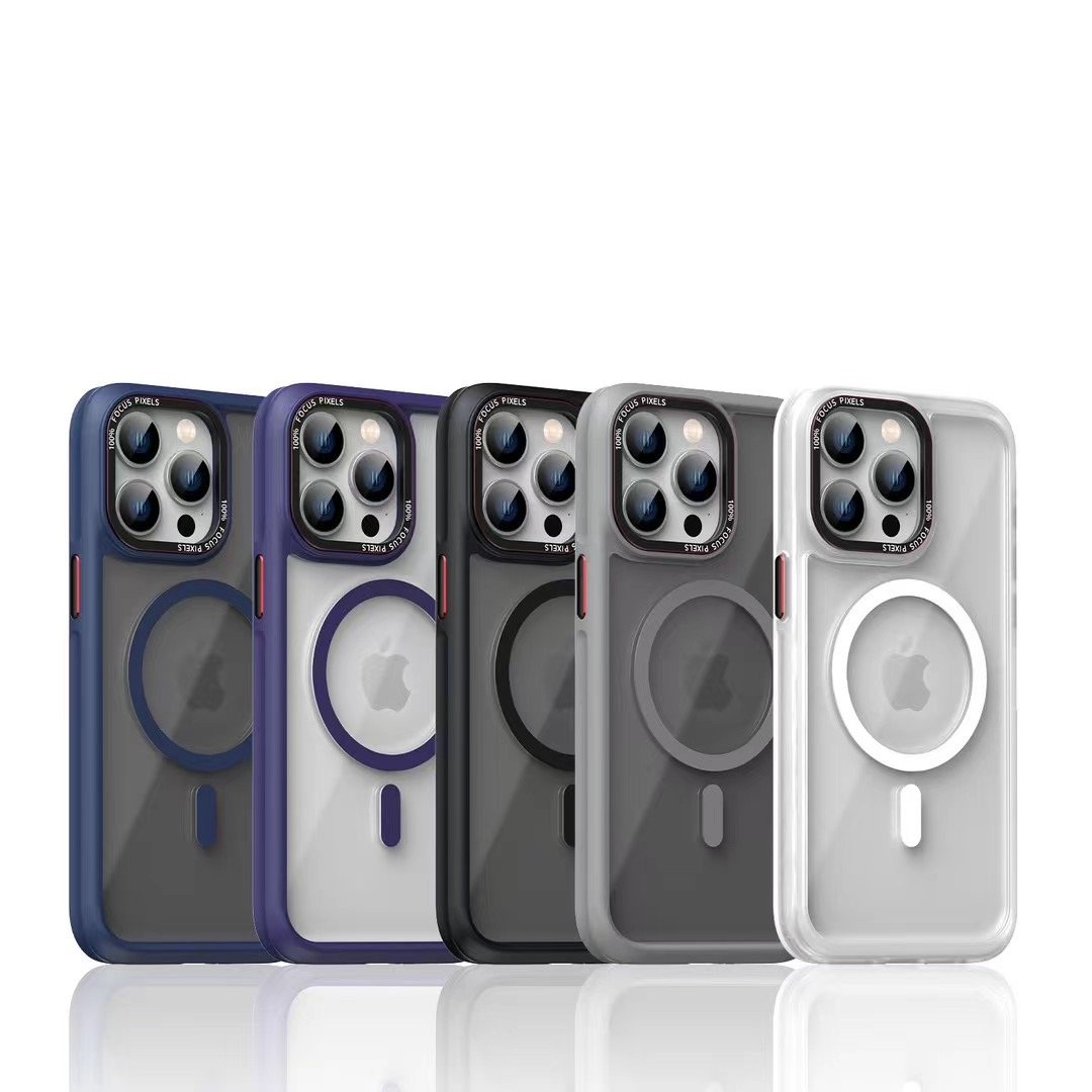latest for Apple 15 series iPhone15 promax Mobile Phone Case Magnetic Liquid Silicone Back Cover for iPhone 13Pro