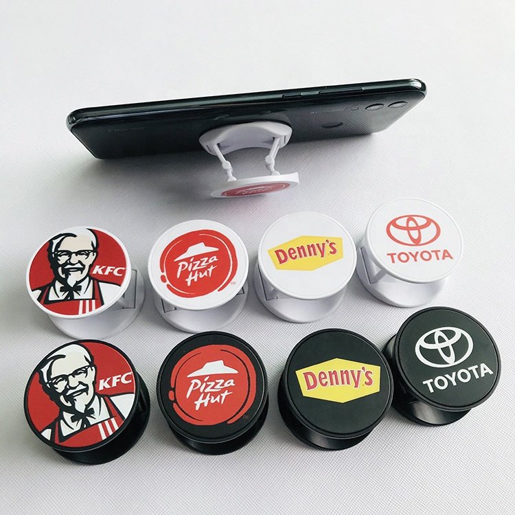 Wholesale Universal Mobile Phone Accessories cases stand cellphone holder Popular Phone Stand with logo custom phone grip
