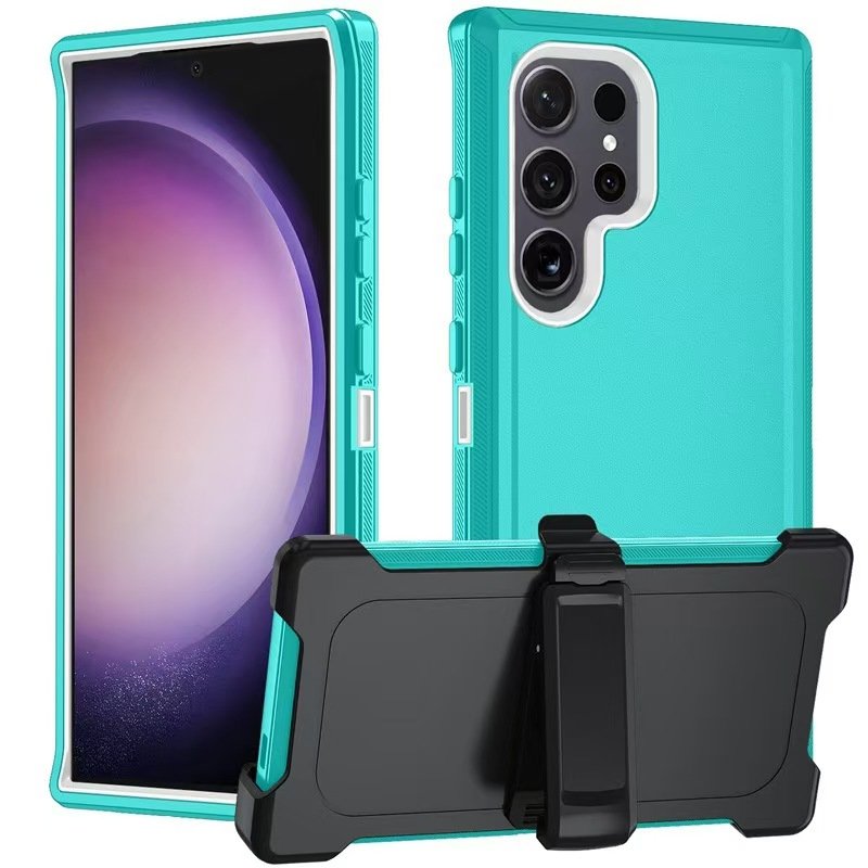Newest rotating bracket 360 degrees back clip mobile phone case magnetic suction mobile phone case for Samsung S24U