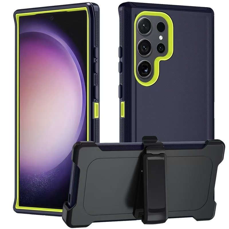 Newest rotating bracket 360 degrees back clip mobile phone case magnetic suction mobile phone case for Samsung S24U