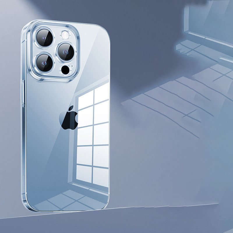 Protect Camera Clear Transparent Soft TPU Mobile Phone Case For iPhone 15 14 13 12 11 Pro Max Plus Mini X S 7 8 XR