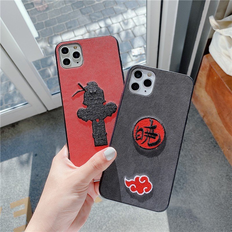 3D POLO Tiger Wolf Cat Leopard Leather Embroidered Phone Case for iPhone