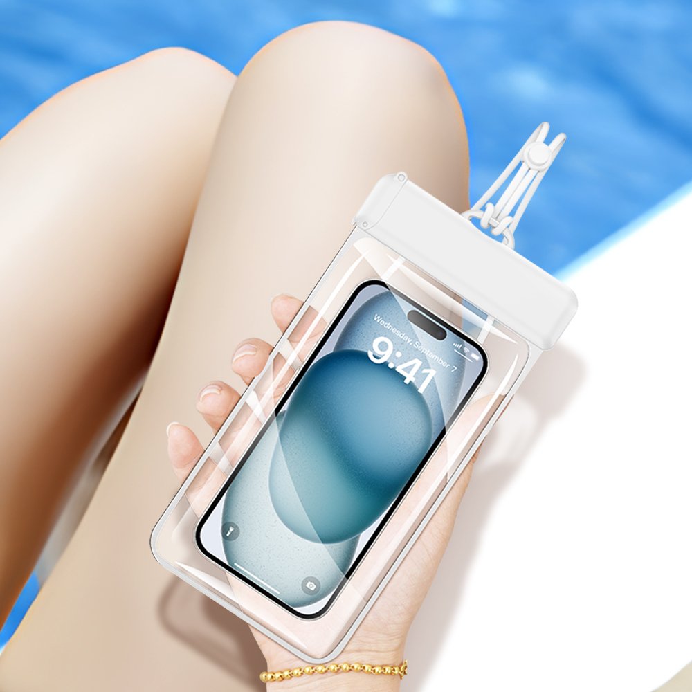 Outdoor Sport Use IPX8 TPU Waterproof Color Phone Dry Pouch Universal 7.2inch Mobile Phone Bag Case For IPhone Samsung Xiaomi