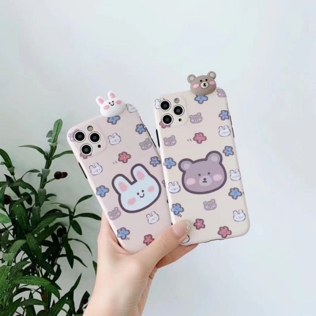 2024 New Cute Cartoon Paddy Christmas Figure TPU Mobile Phone Case for iPhone13 14 15 16promax Phone Case