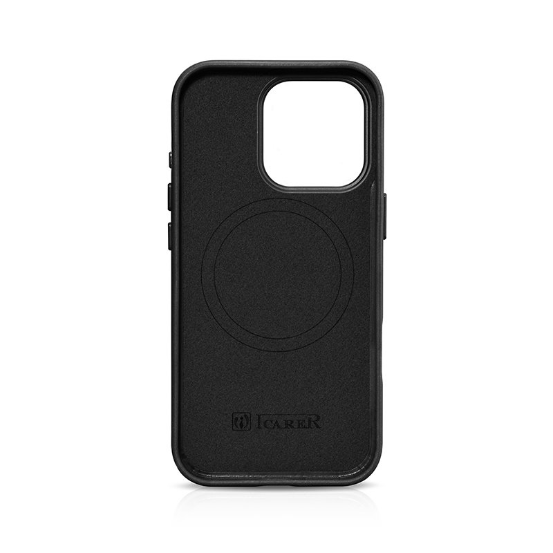 ICARER High Quality Leather Cover Factory Custom Oem Odm Pc Magnetic Mobile Phone Case For Iphone 16 15 14 Series