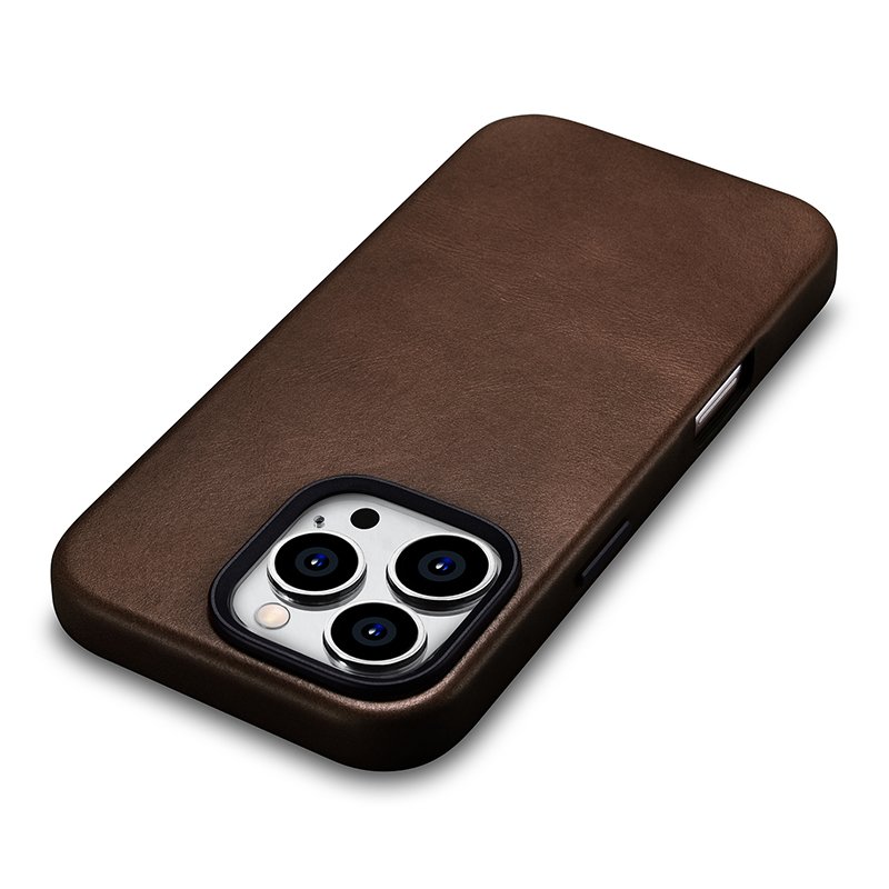 ICARER High Quality Leather Cover Factory Custom Oem Odm Pc Magnetic Mobile Phone Case For Iphone 16 15 14 Series