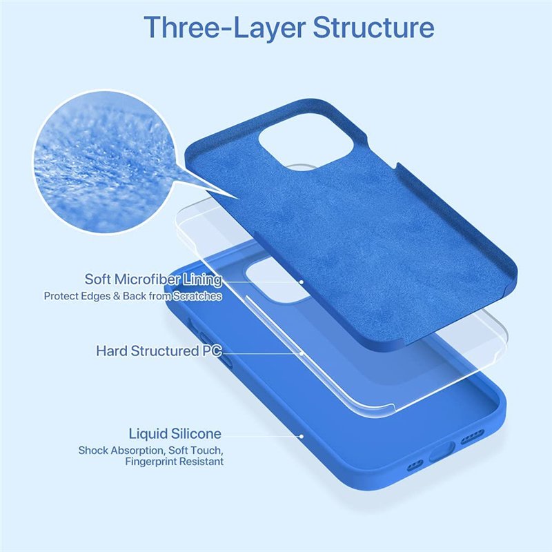 Hot Selling Phone Cover For iPhone 16 Pro Max 15 14 Plus 13 Pro 12 Mini 11 Full Cover Soft Silicone Phone Back Cover Mobile Case