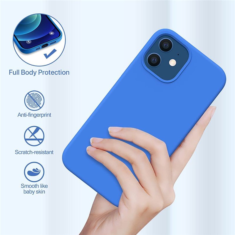 Hot Selling Phone Cover For iPhone 16 Pro Max 15 14 Plus 13 Pro 12 Mini 11 Full Cover Soft Silicone Phone Back Cover Mobile Case