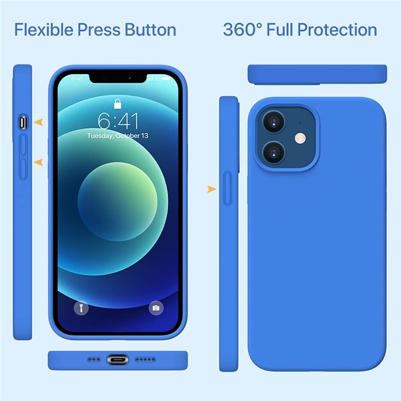 Hot Selling Phone Cover For iPhone 16 Pro Max 15 14 Plus 13 Pro 12 Mini 11 Full Cover Soft Silicone Phone Back Cover Mobile Case