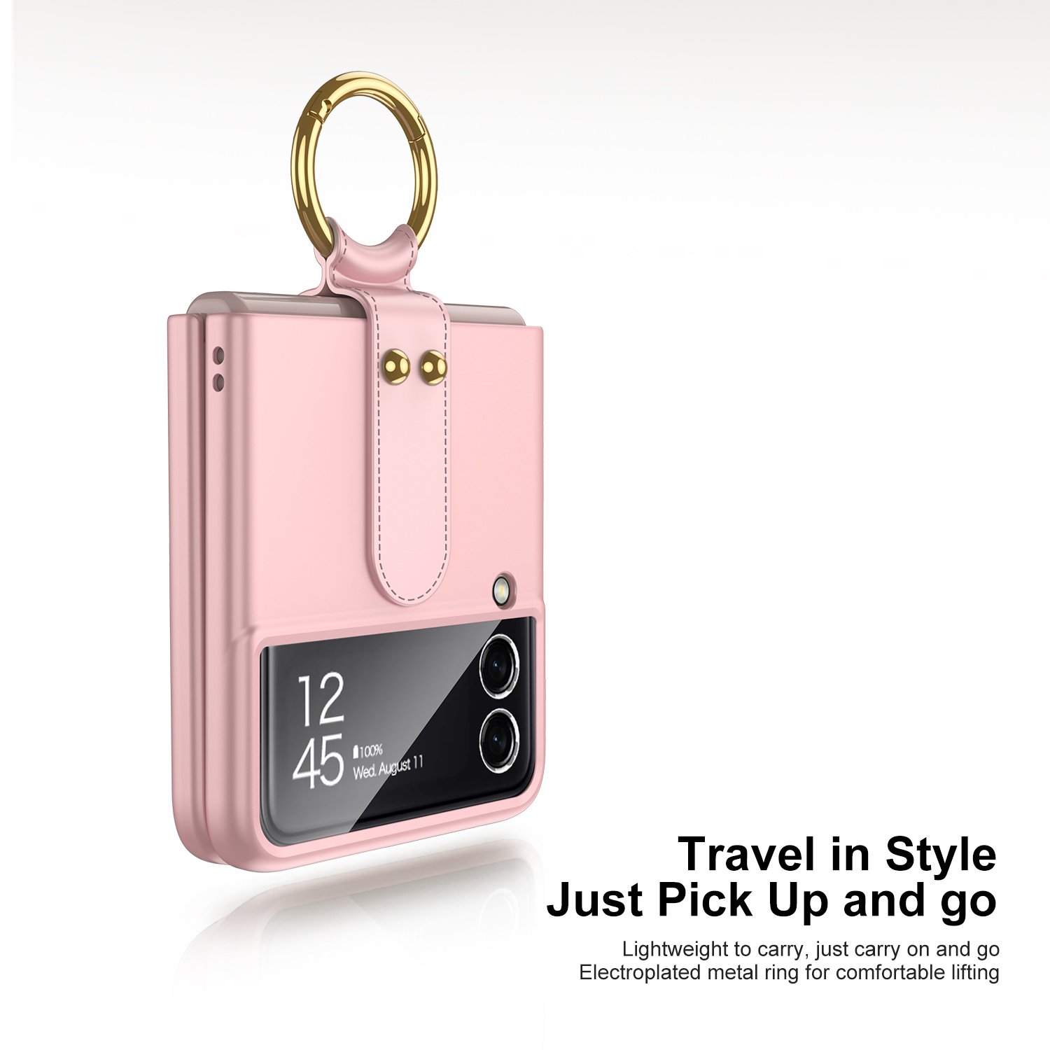 New Ring Shockproof Cover z flip 3 4 5 6 mobile accessories cover For fundas Galaxy Z Flip 6 Fold 6 designer Phone Cases