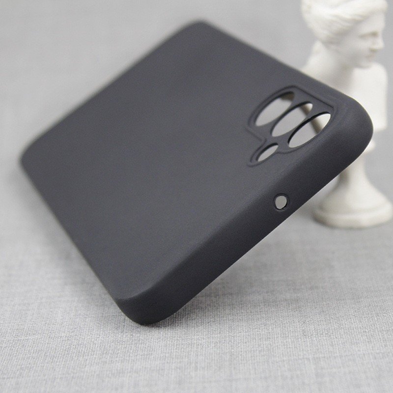 Black matte tpu mobile phone cases soft solid color silicone designer for Samsung Galaxy A05 Plus F04 S23 FE Ultra Plus