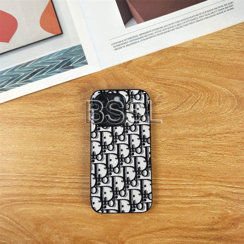 Hollow Out Design Letter D shell TPU PC Camera Protection Minimalist Phone Case For iphone 11 12 15 Pro Max Xs Max Back Cover