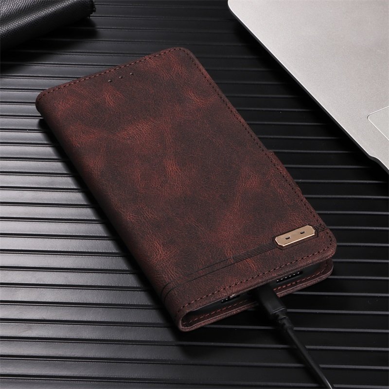 Business Flip Wallet Phone Case for iphone 16 15 14 13 12 Card Slot PU leather Phone Case for iphone for Samsung s23 s24