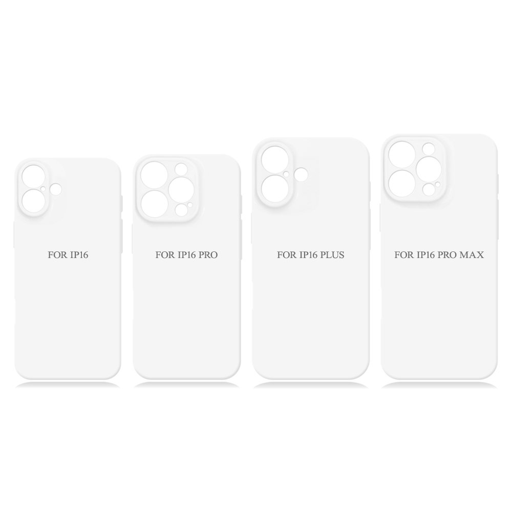 Blank Full Wrapped Soft 3D Film Phone Case For iPhone 16 / IP16 Pro Sublimation 3D Phone Cover For iPhone 16 Plus/IP 16 Pro max