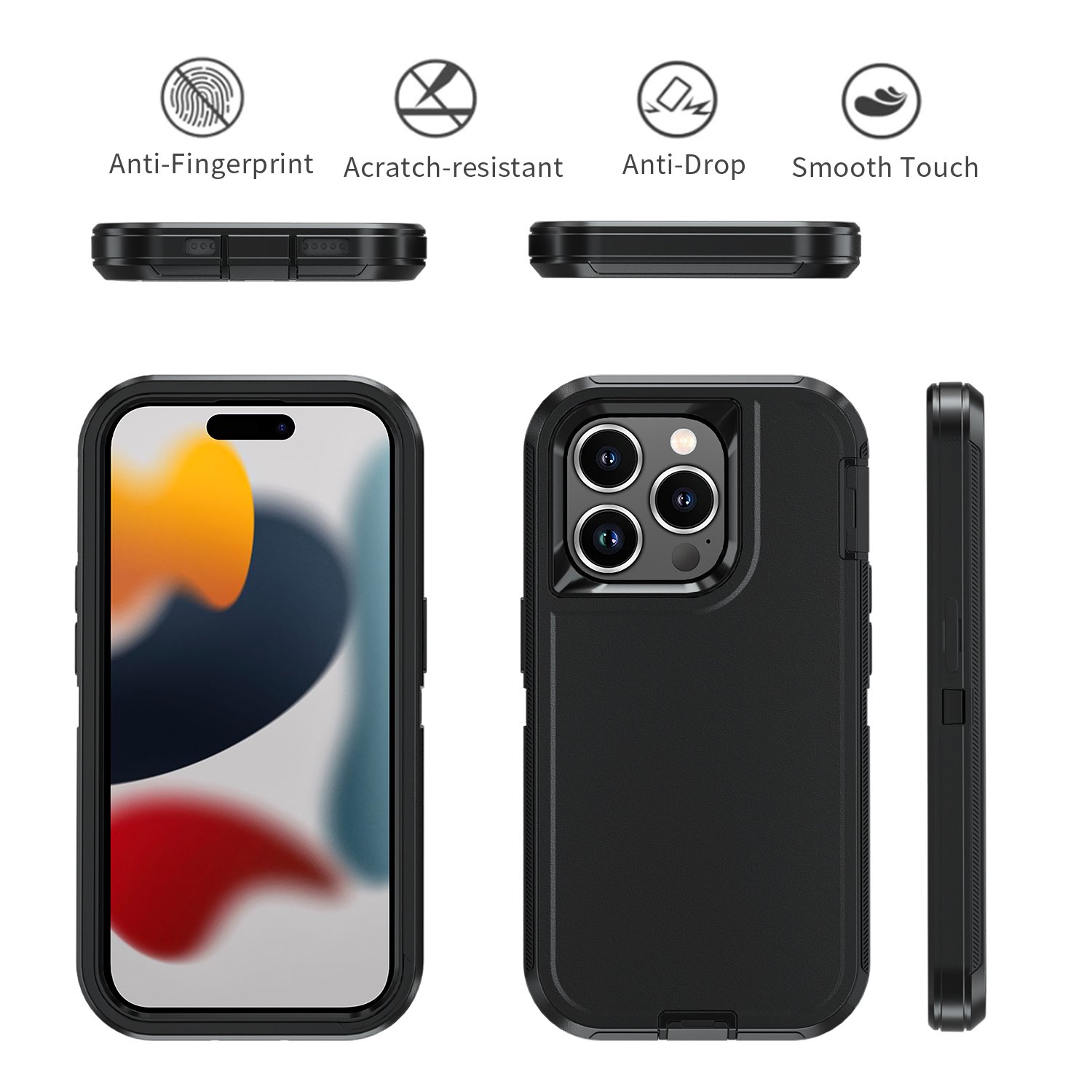 For otter box Wholesale fundas para celular 4 in 1 Protection Defender Otterboxer Case For iPhone 15 Pro Max Case16 14 13