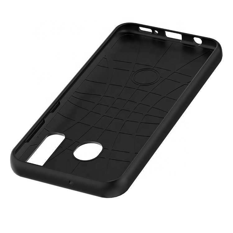 Hybrid TPU Bumper Back PC Slide Camera Lens Cover Mobile Phone Case for Samsung Galaxy A20 A21S