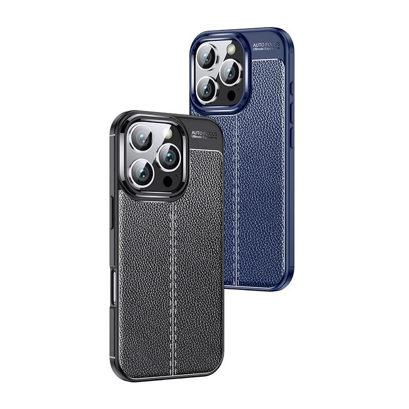 Wholesale TPU Leather Mobile Phone Case For iPhone 16/16 Plus , 16 Pro/16 Pro Max Luxury Fashion Shockproof Men Phone Covers