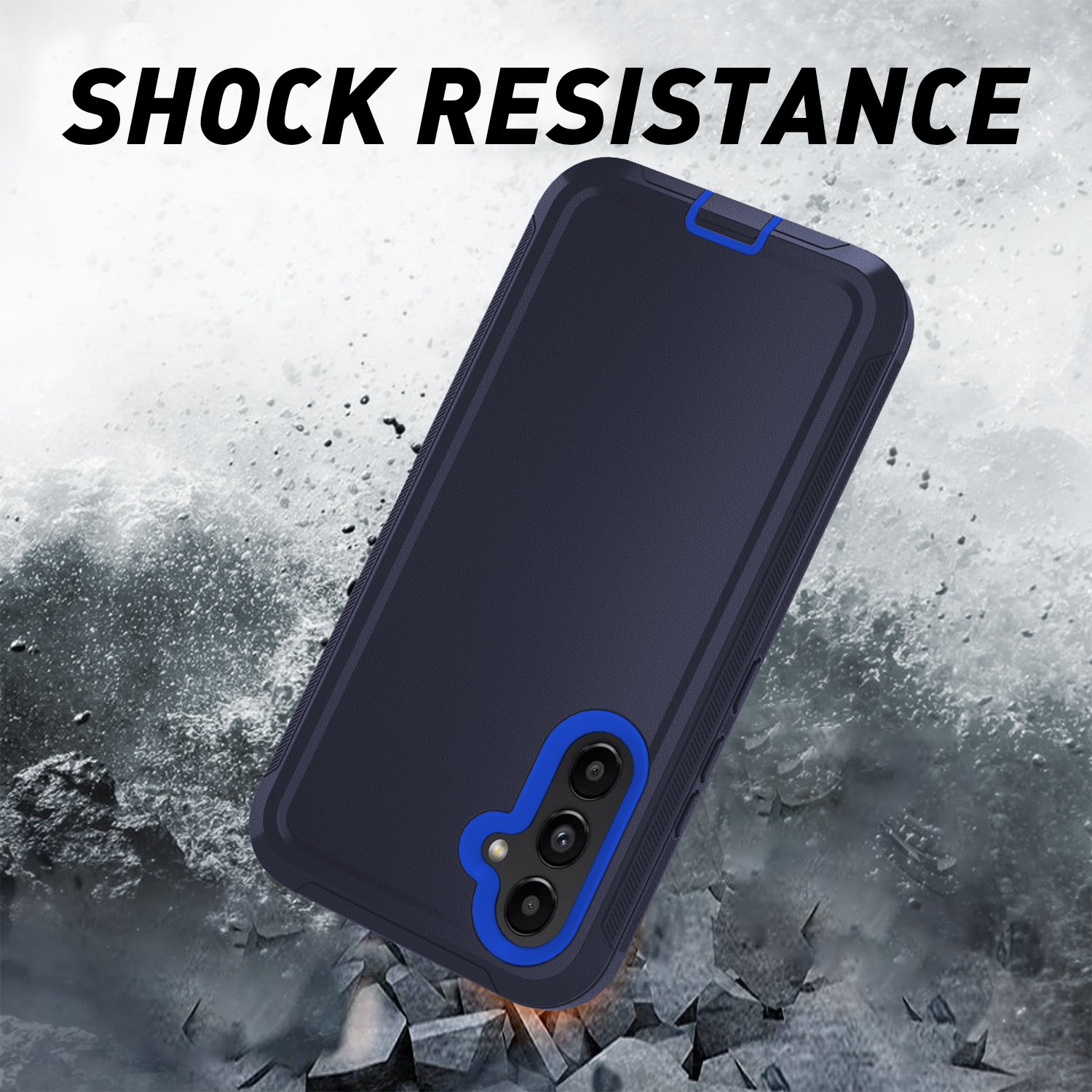 New Arrival Shockproof Back-Clip Mobile Phone Case Shockproof With Holder Phone Covers For Samsung A54