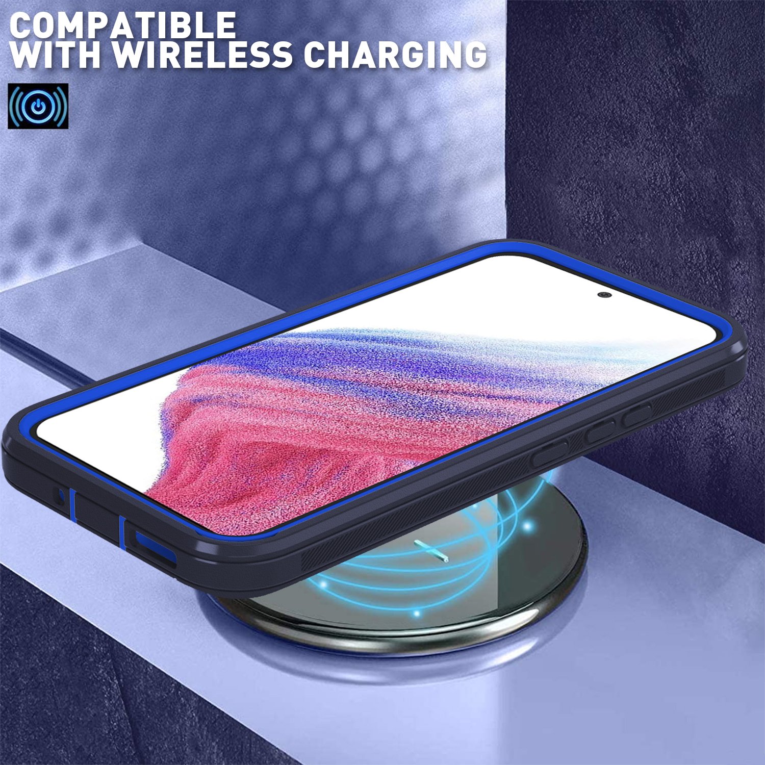 New Arrival Shockproof Back-Clip Mobile Phone Case Shockproof With Holder Phone Covers For Samsung A54